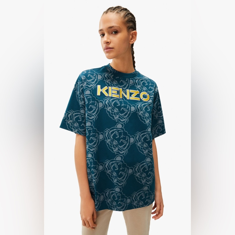 Kenzo zodiac print t-shirt